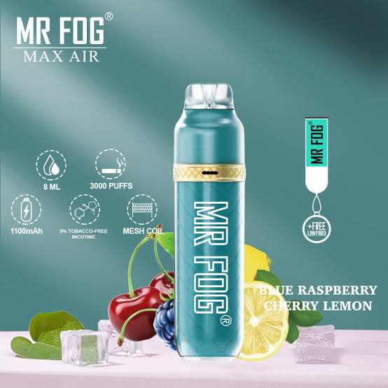 Mr Fog Max Air forĵetebla vaporigilo