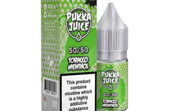 【Clearance】Pukka Juice Tobacco Menthol E-liquid 10ml at Newvaping