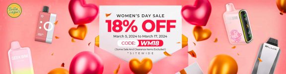 Best Offer 18% off sitewide on women’s day