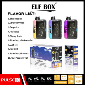 ELF BOX Pulse X 25000Puffs Flavors