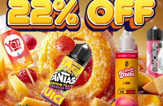 Best Offer: 22% OFF For Nicotine Free E-liquids