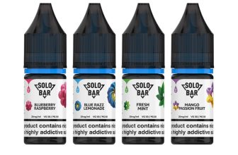 Best Price £1.99 for Solobar Nicotine Salt E-liquid 10ml