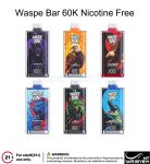 Only Pay $9.99 for Waspe Bar 60K Zero Nicotine Disposable Vape 0% – Waspe Deal