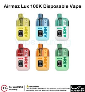 Only Pay $9.99 for Airmez Lux 100K Disposable Vape 2% – Airmez Deal 3 airmez lux 100k 1