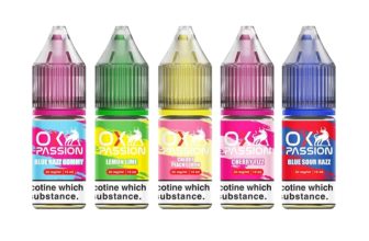 Just Pay £2.59 for OXVA OX Passion Nicotine Salt E-liquid 10ml