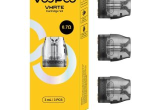 Just Pay £4.29 for VOOPOO Vmate V4 Replacement Pod Cartridge (3pcs/pack)
