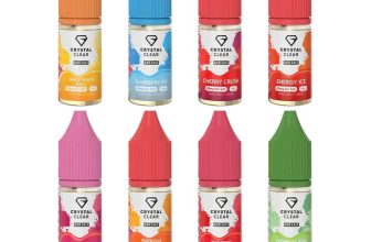 Best Price £1.99 for Crystal Clear Bar Salt Nicotine Salt E-liquid 10ml