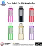 Best Price $10.99 for Foger Switch Pro 30K Nixodine Disposable Pod – Foger Coupon