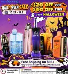 2026 Halloween Sale | $20 OFF $99+, $40 OFF $169+