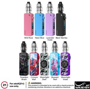 Lost Vape Centaurus M100 Kit with Centaurus Sub Ohm V2 Tank Colors 1