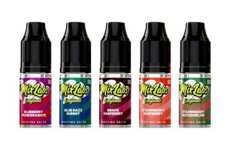 Just Pay £2.59 for Mix Labs Originals Nicotine Salt E-liquid 10ml