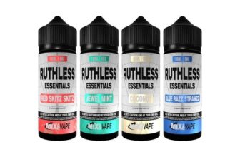 Best Offer £8.99 for Ruthless Essentials Shortfill E-liquid 100ml (60VG/40PG)
