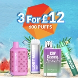 Best Offer 3 packs Disposable Vapes Only £12
