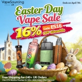 Easter Day Vape Sale: 16% OFF Sitewide