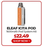 Now Pay Only $22.49 for Eleaf iCita Pod System Kit