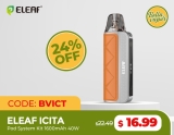 Now Pay Only $16.99 for Eleaf iCita Pod System Kit