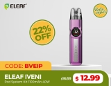 Now Pay $12.99 for Eleaf iVeni Pod System Kit 1100mAh 40W