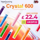 £22.4 for IVG Crystal Bar 8 Pack Disposable Vape Kit – Disposable Vape Deals