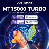 Best Price $10.88 for Lost Mary MT15000 Turbo Disposable Vape (5%, 15000 Puffs)