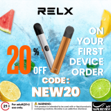 Get your first order 20% off with code NEW20 – RELXNOW UK Coupon!