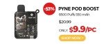 Good Offer Pyne Pod Boost Disposable 8500 Puffs 550 mAh