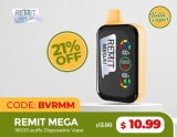 Best Offer for REMIT MEGA 18000 puffs Special Discount at Bellavapor