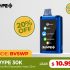 Only $10.99 for iJOY Bar SD40000 AI Voice Control Disposable Vape – Grab This Hot iJoy Bar Deal!