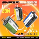Good Price VAPMOD SNIPER 25000 Puffs Disposable Vape – Ultimate Long-Lasting Flavor