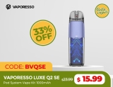 Now Pay Only $15.99 for Vaporesso Luxe Q2 SE Pod System