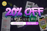 Good Offer Limited Time Offer: 20% OFF All E-Liquids!