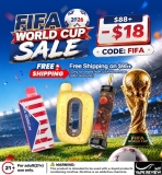 2026 FIFA World Cup Sale | Save $18 on Orders $88+