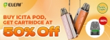 Best Offer $24.48 for Eleaf iCita Pod System N Pod Cartridge Bundle at Bellavapor