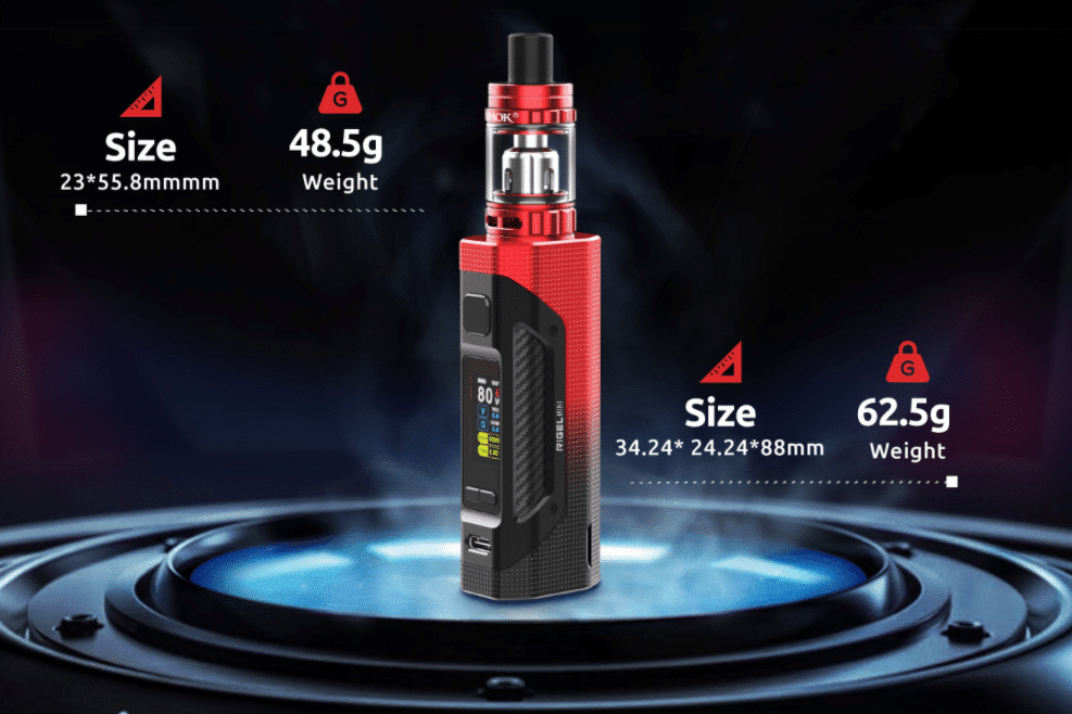 SMOK RIGEL Mini 80W startinis rinkinys