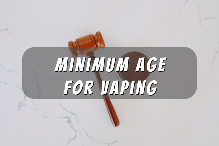legal age for vaping
