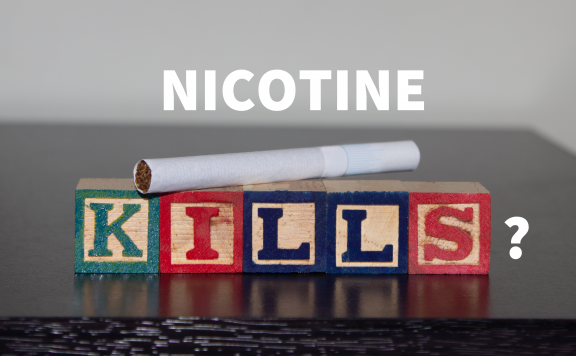 nicotina cauzează cancer?