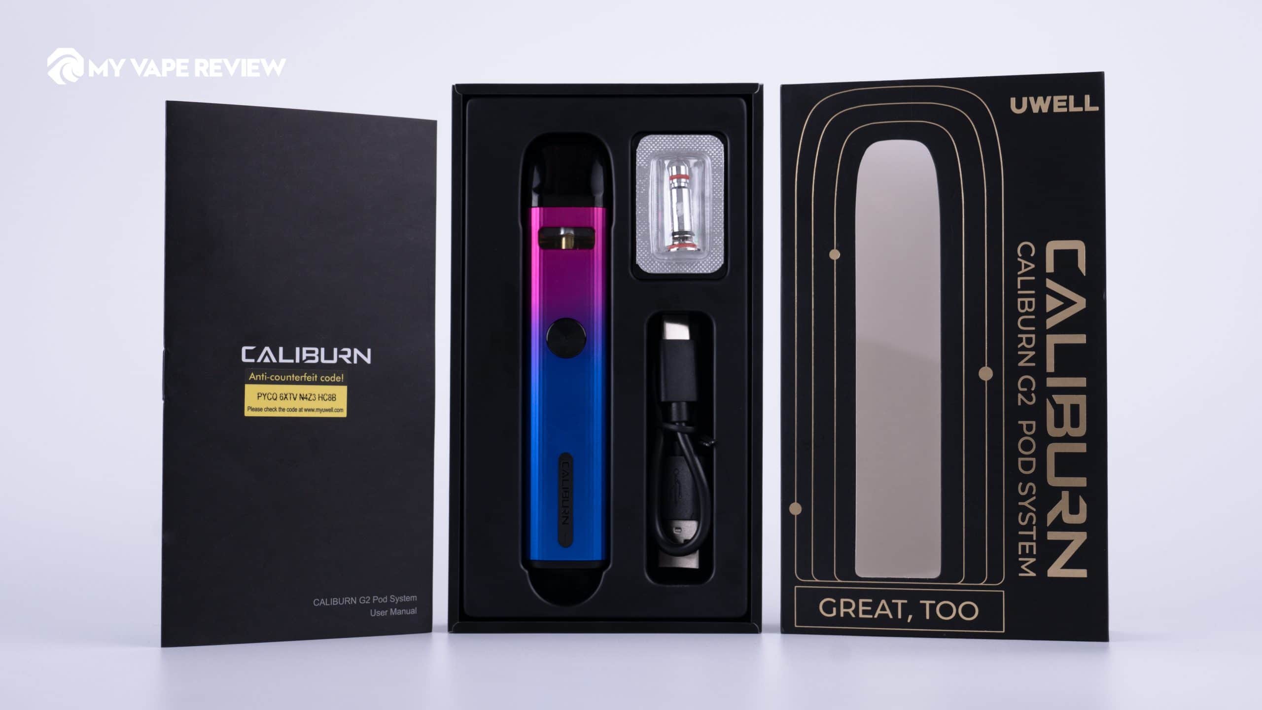 uwell caliburn G2 başlangıç ​​vape