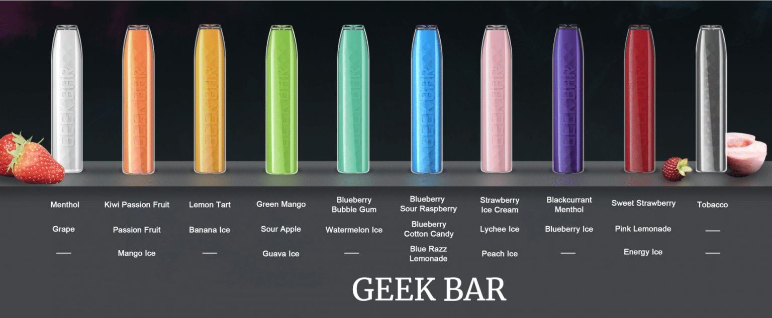 Geek Bar and Geek Bar Lite Disposable Vape Review 6 Best Geekbar Flavors to Grab My Vape Review