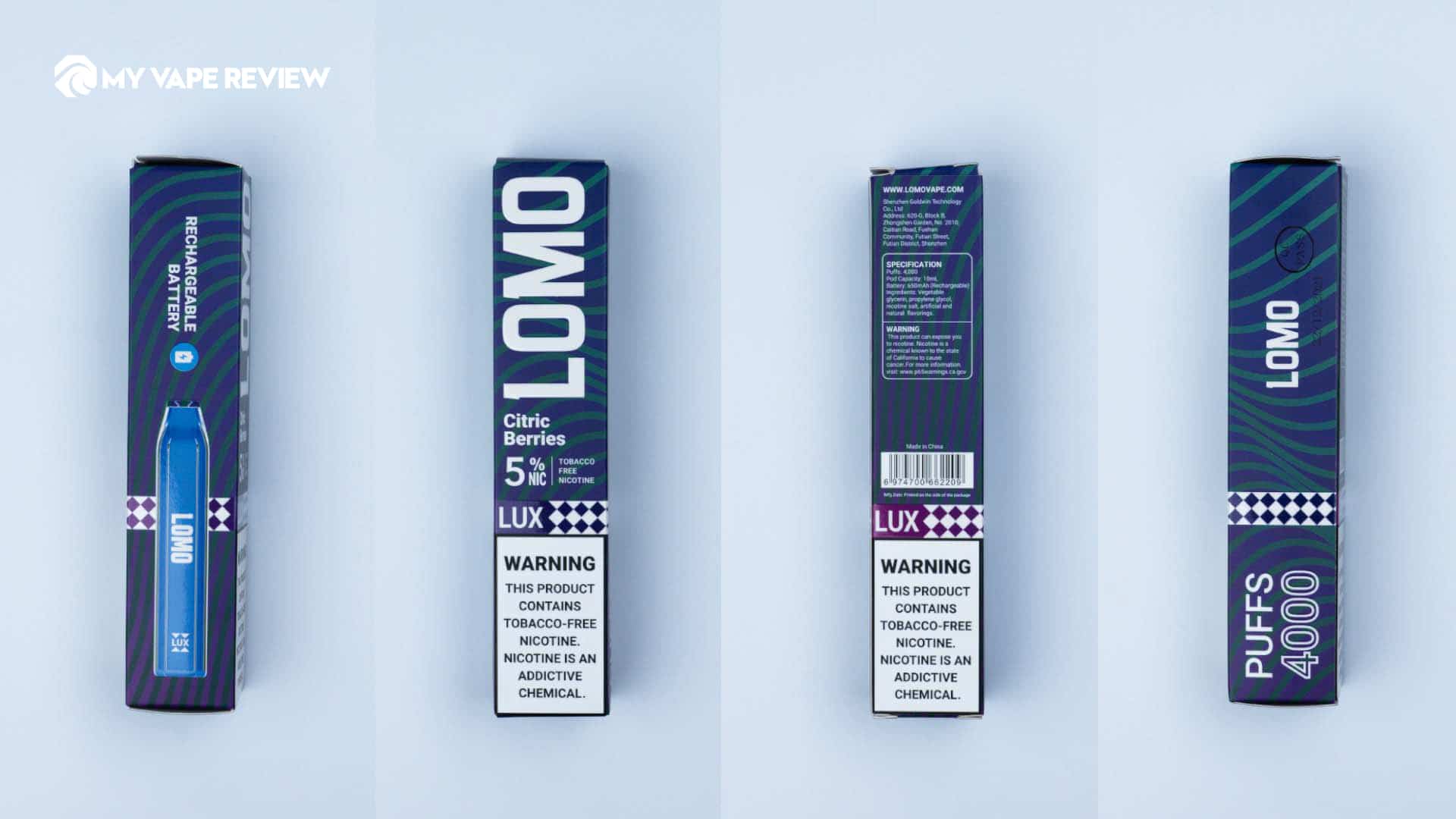 Lomo Lux-Verpackung
