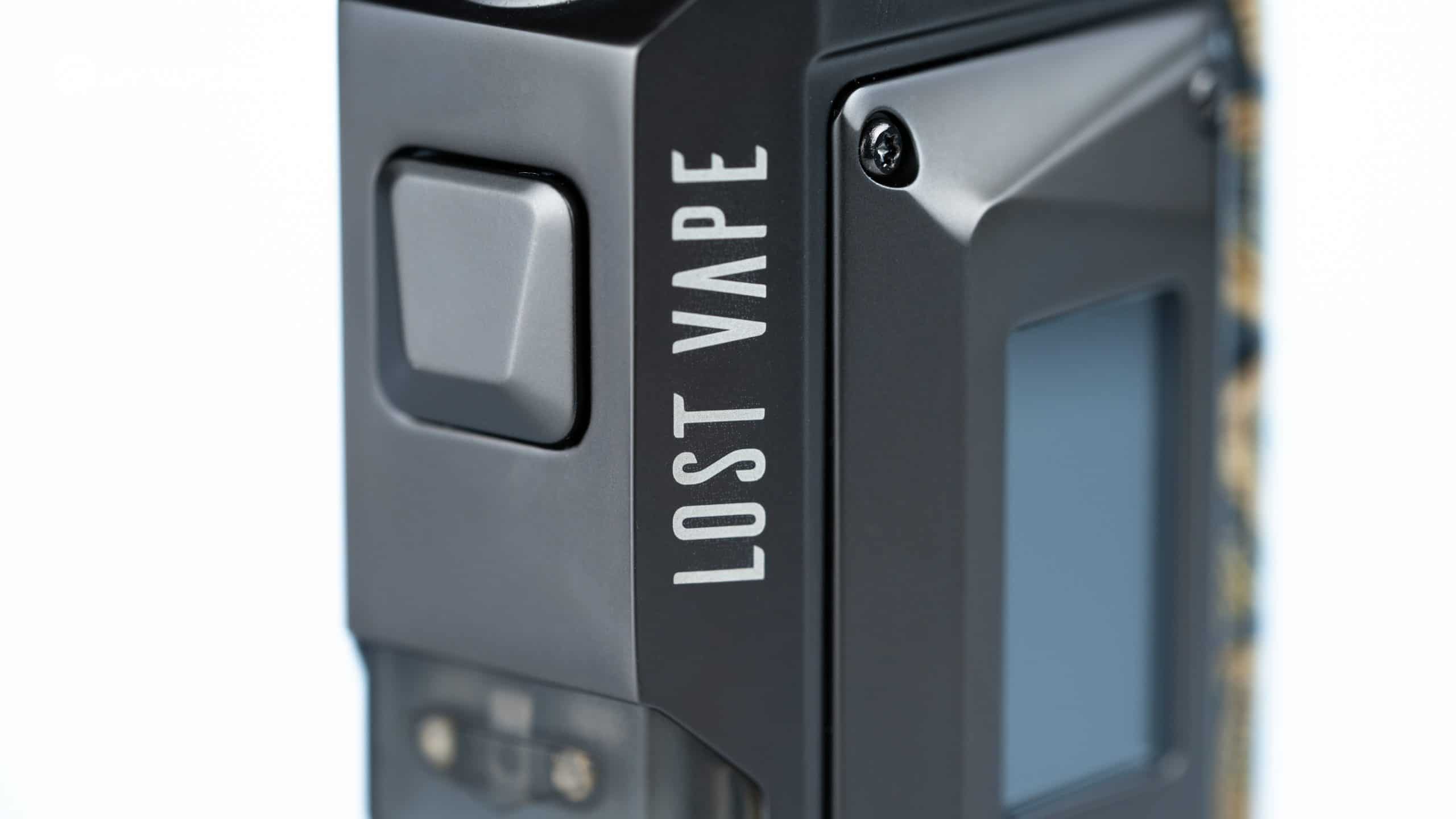 lost vape centaurus box mod fire button