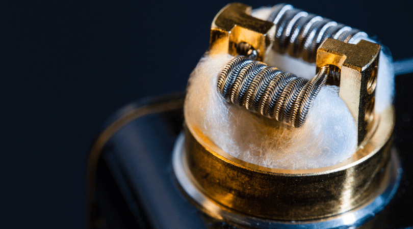 verbrannte Vape Coil