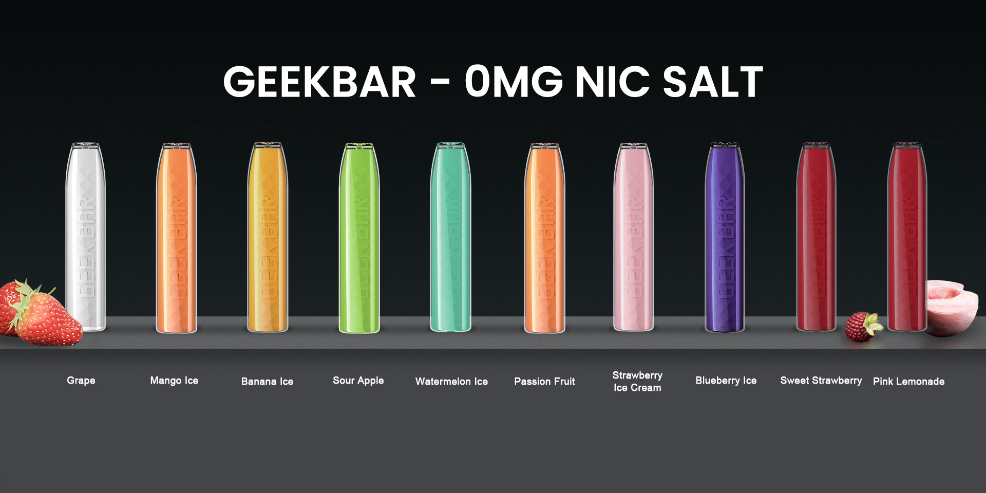 Geek Bar 0mg nicotine