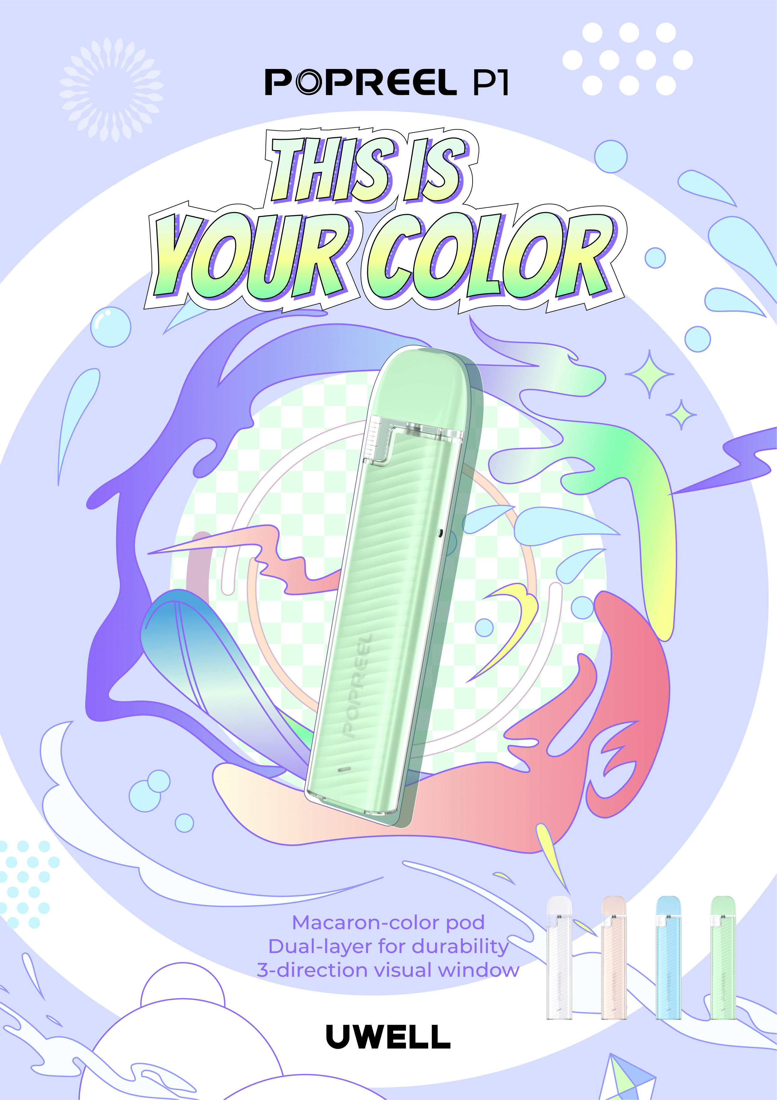 Uwell POPREEL P1 pod system