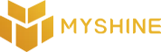 myshine logotips