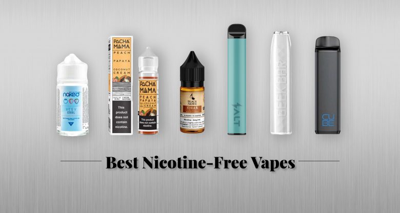 best nicotine free vape