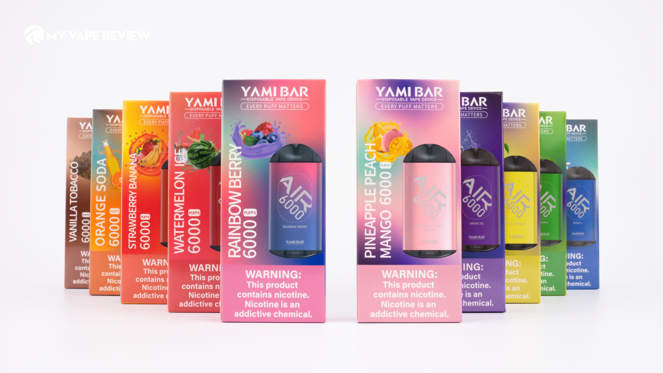 YAMI Bar Air 6000 eldobható vape