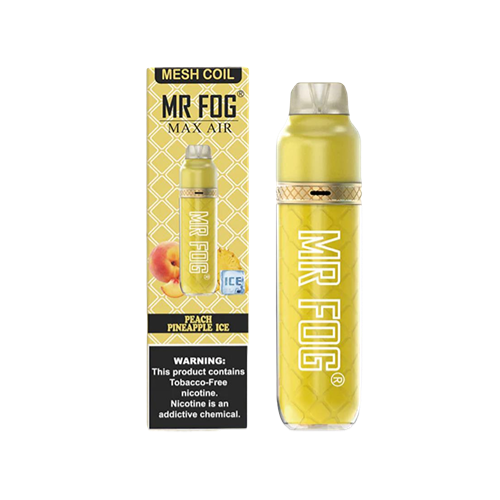Mr Fog Max Air Tek Kullanımlık Vape - Şeftali Ananaslı Buz