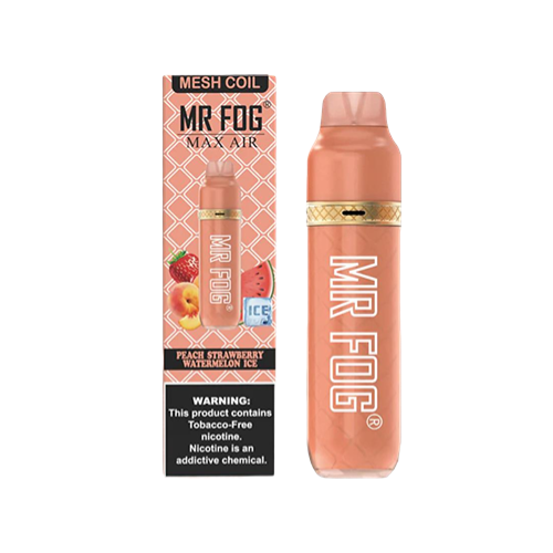 Mr Fog Max Air Disposable Vape - Peach Strawberry Watermelon Ice
