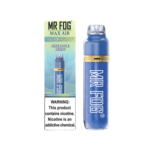 Mr Fog Max Air Disposable Vape - နာနတ်သီးဘယ်ရီ