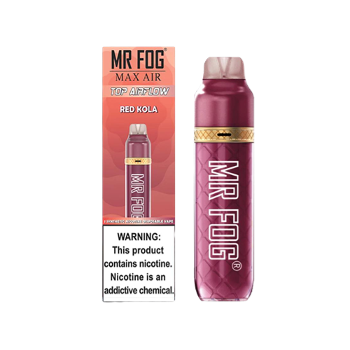 Mr Fog Max Air Tek Kullanımlık Vape - Kırmızı Kola
