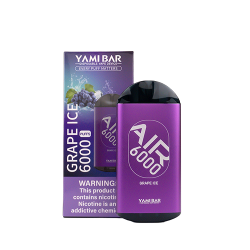 YAMI BAR Air 6000 - Grape Ice